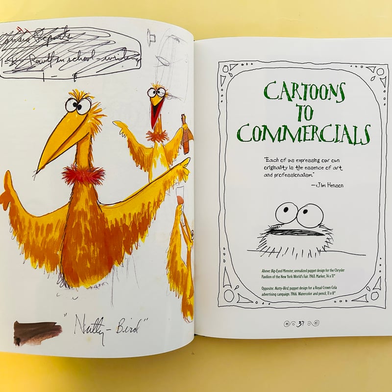 Jim Henson's Designs and Doodles | 誠光社 通信販売