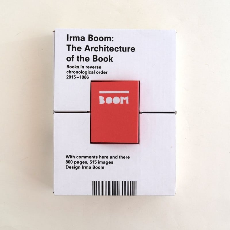 Irma Boom: The Architecture Of The Book | 誠光社 通信販売