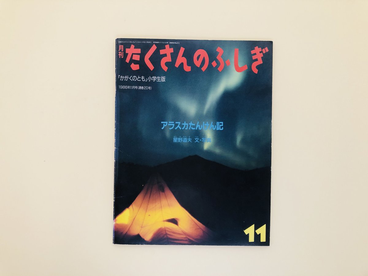 たくさんのふしぎ　アラスカたんけん記　星野道夫　福音館 アラスカたんけん記｜福音館書店