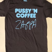 FRANK ZAPPA Tシャツ "PUSSY 'N COFFEE"