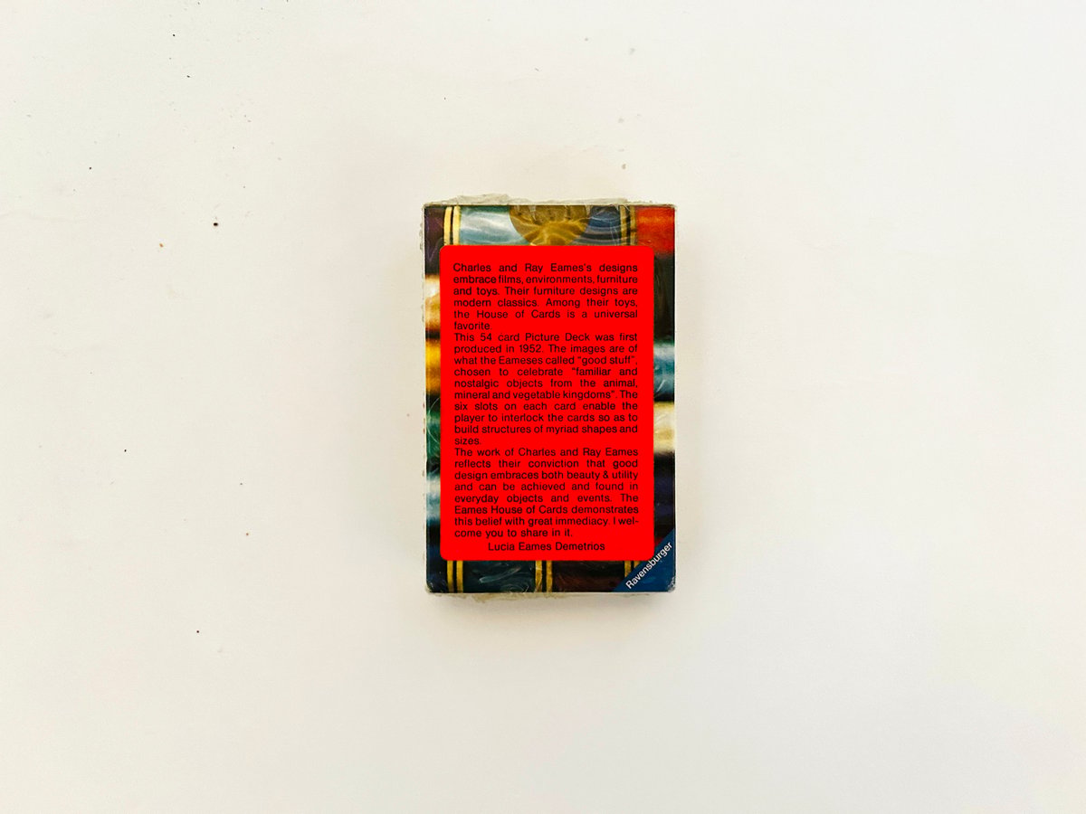 HOUSE OF CARDS | 誠光社 通信販売