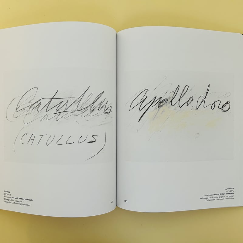 Cy Twombly 書籍 ハードカバー Cy Twombly. Œuvres graphiques (1973-1977) | 誠光社