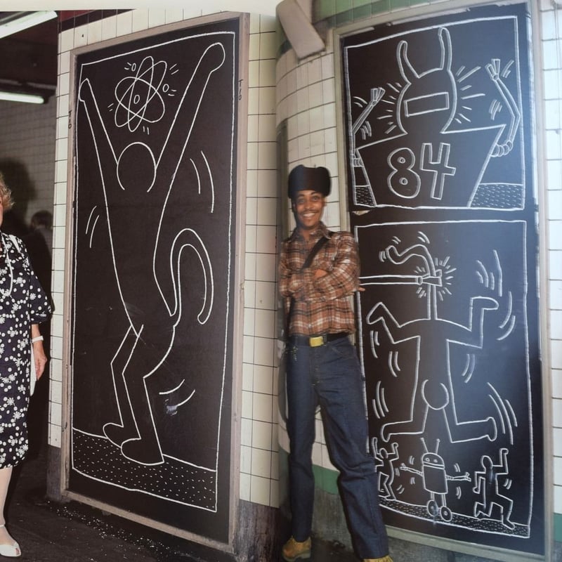 キース・ヘリング　地下鉄アート　ART IN TRANSIT 地下鉄アート / Art in Transit - Keith Haring