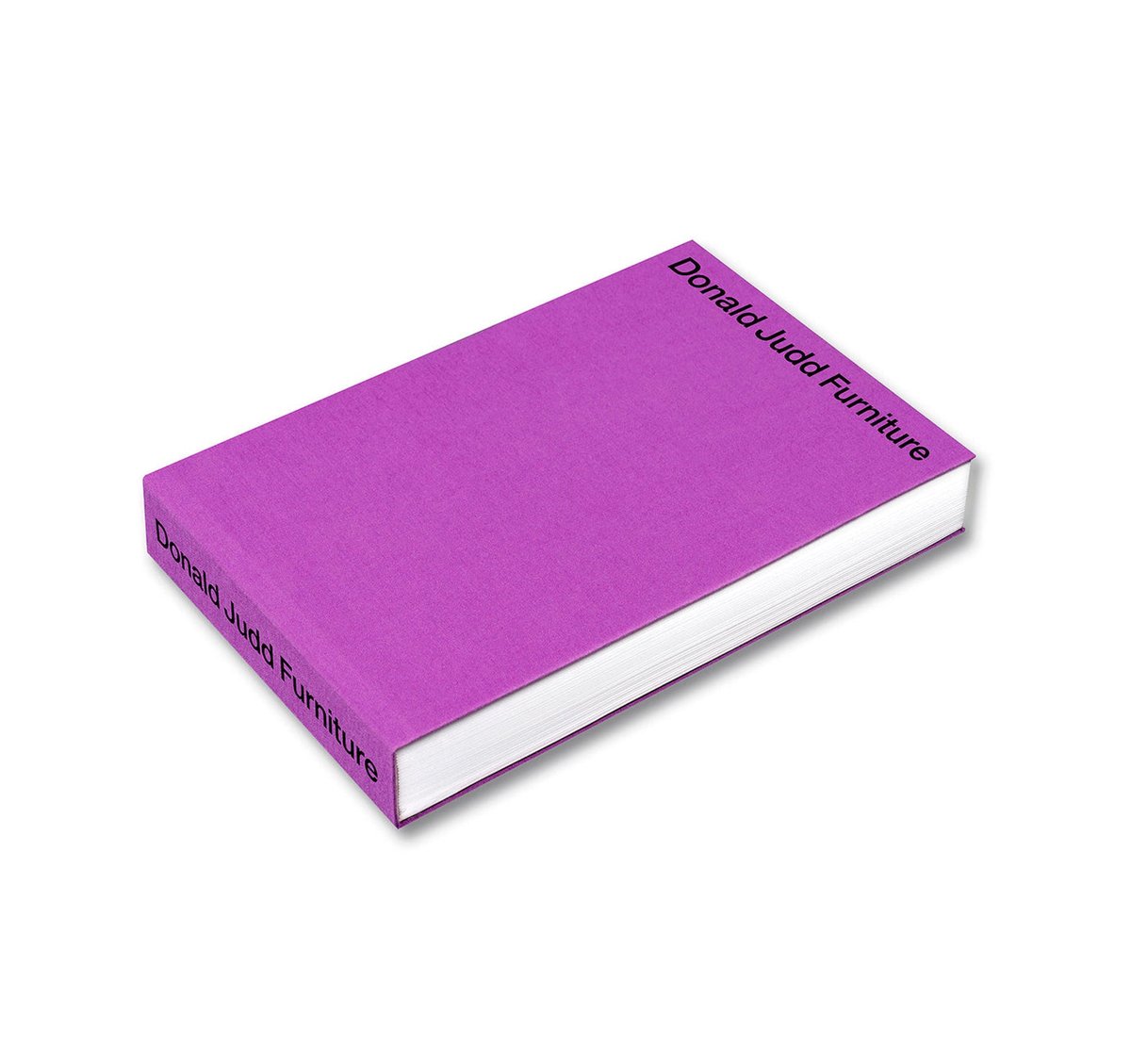 非売品 Donald Judd Furniture カタログ DONALD JUDD FURNITURE | 誠光社 通信販売