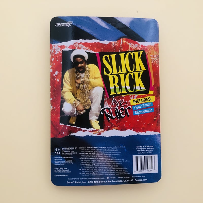 SLICK RICK / スリック・リック スリック・リック『The Great Adventures Of Slick Rick』解説