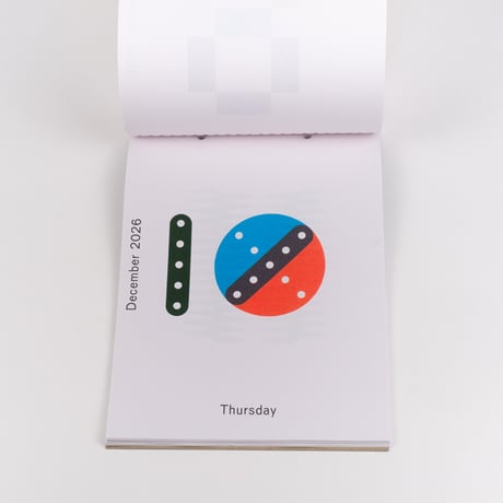 Karel Martens - Calendar 2026 / Every day is a new day