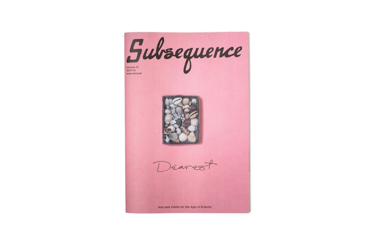 専用ページです＊Subsequence Magazine Vol.1 創刊号 - アート 