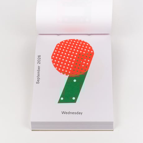 Karel Martens - Calendar 2026 / Every day is a new day