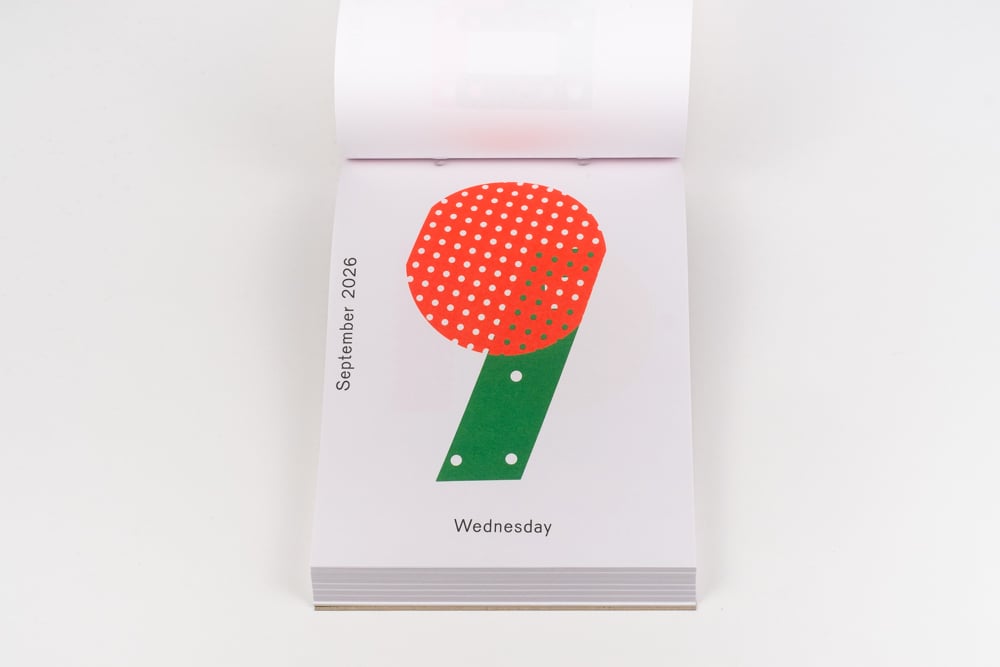 Karel Martens - Calendar 2026 / Every day is a