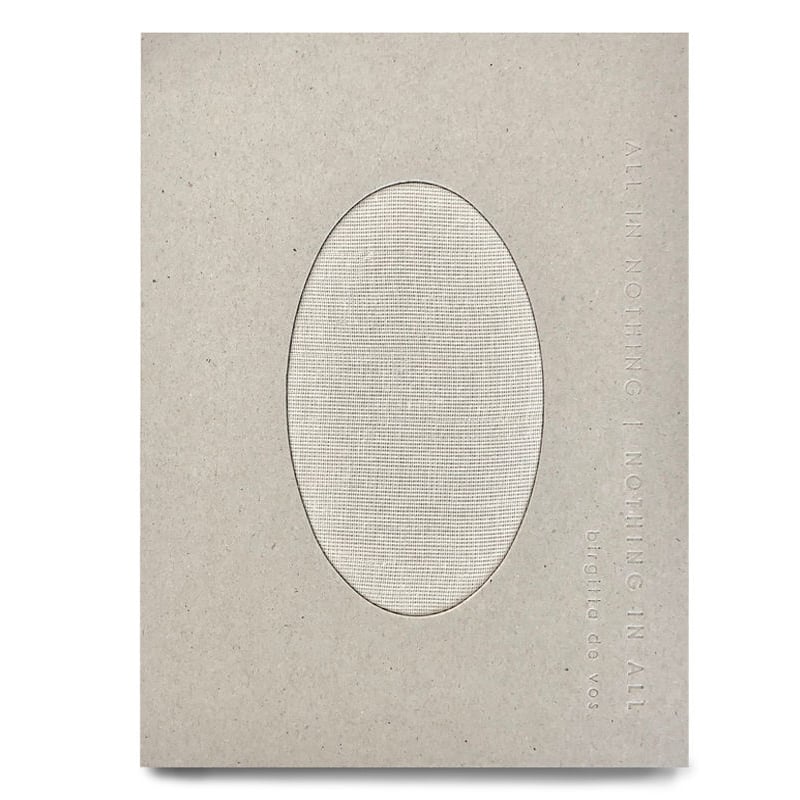 Birgitta De Vos - All In Nothing | Nothing In A