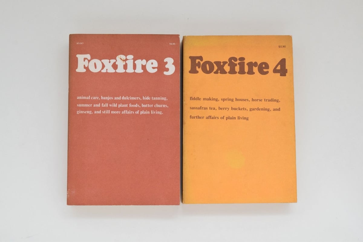 The Foxfire Book 1〜4セット | 誠光社 通信販売