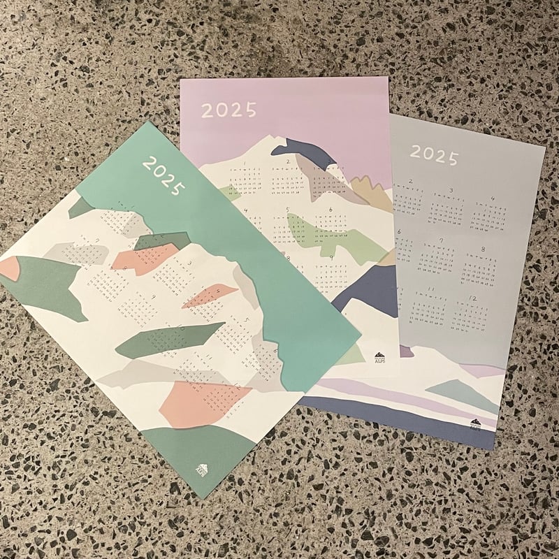 HIGASHI ALPS/2025 名峰ポスター・カレンダー | 誠光社 通信販売