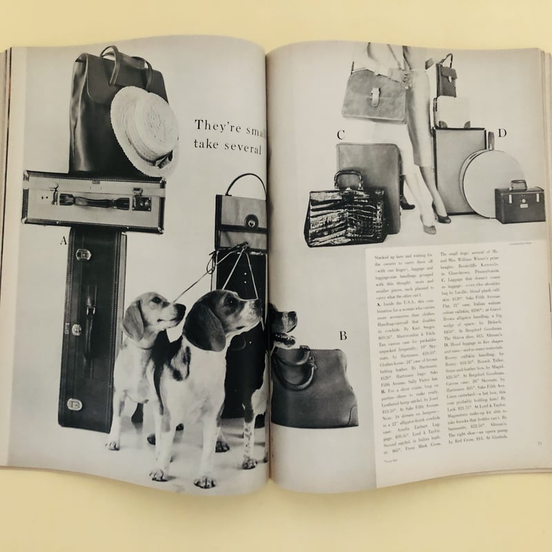 VOGUE APRIL 1,1956 | 誠光社 通信販売