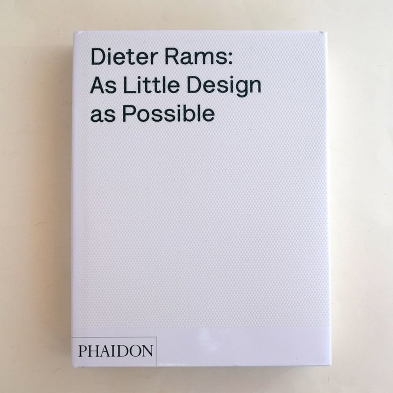 Dieter Rams: As Little Design As Possible | 誠光社