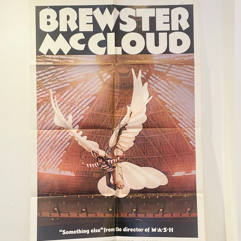 BREWSTER McCLOUD アメリカ版オリジナル ワンシートポスター BREWSTER McCLOUD アメリカ版オリジナル ワンシートポスター