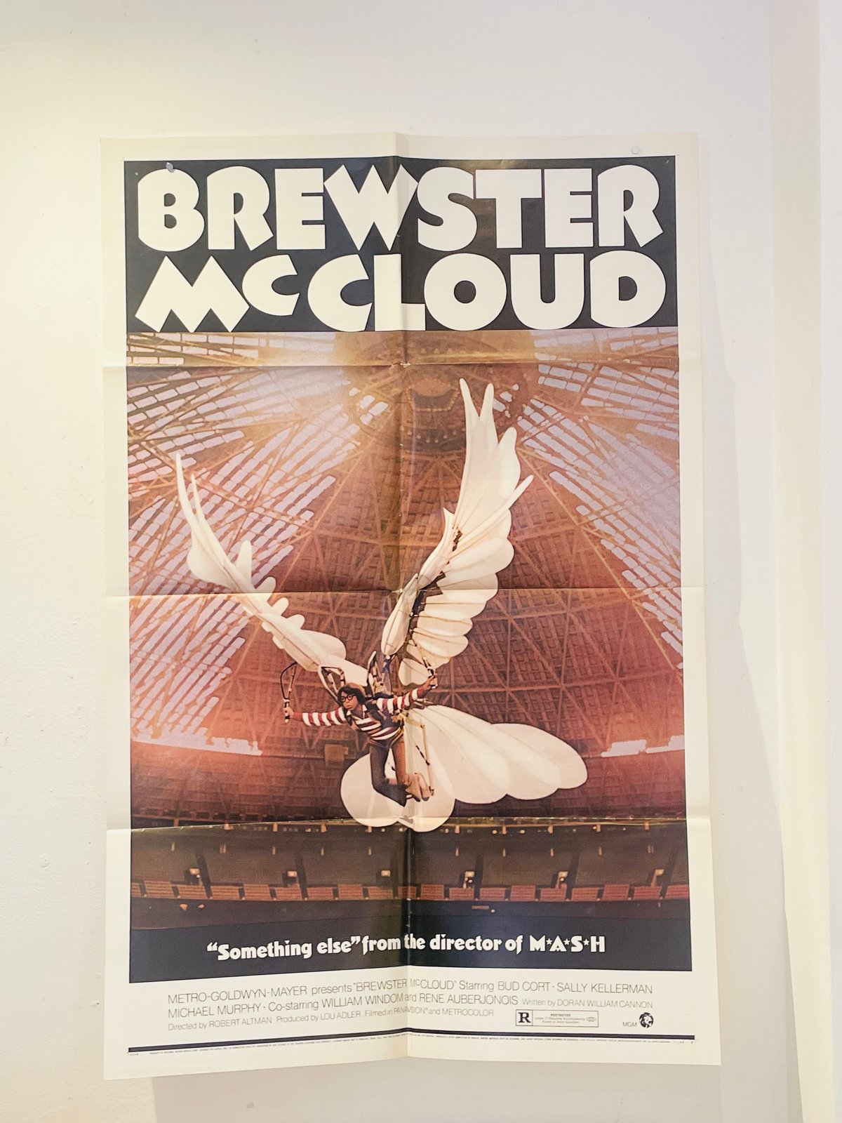 リーピング　USオリジナル映画ポスター BREWSTER McCLOUD アメリカ版オリジナル ワンシートポスター | 誠光社