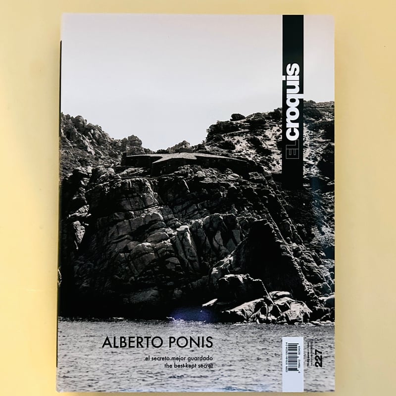 El Croquis 227: Alberto Ponis – The best-kept s