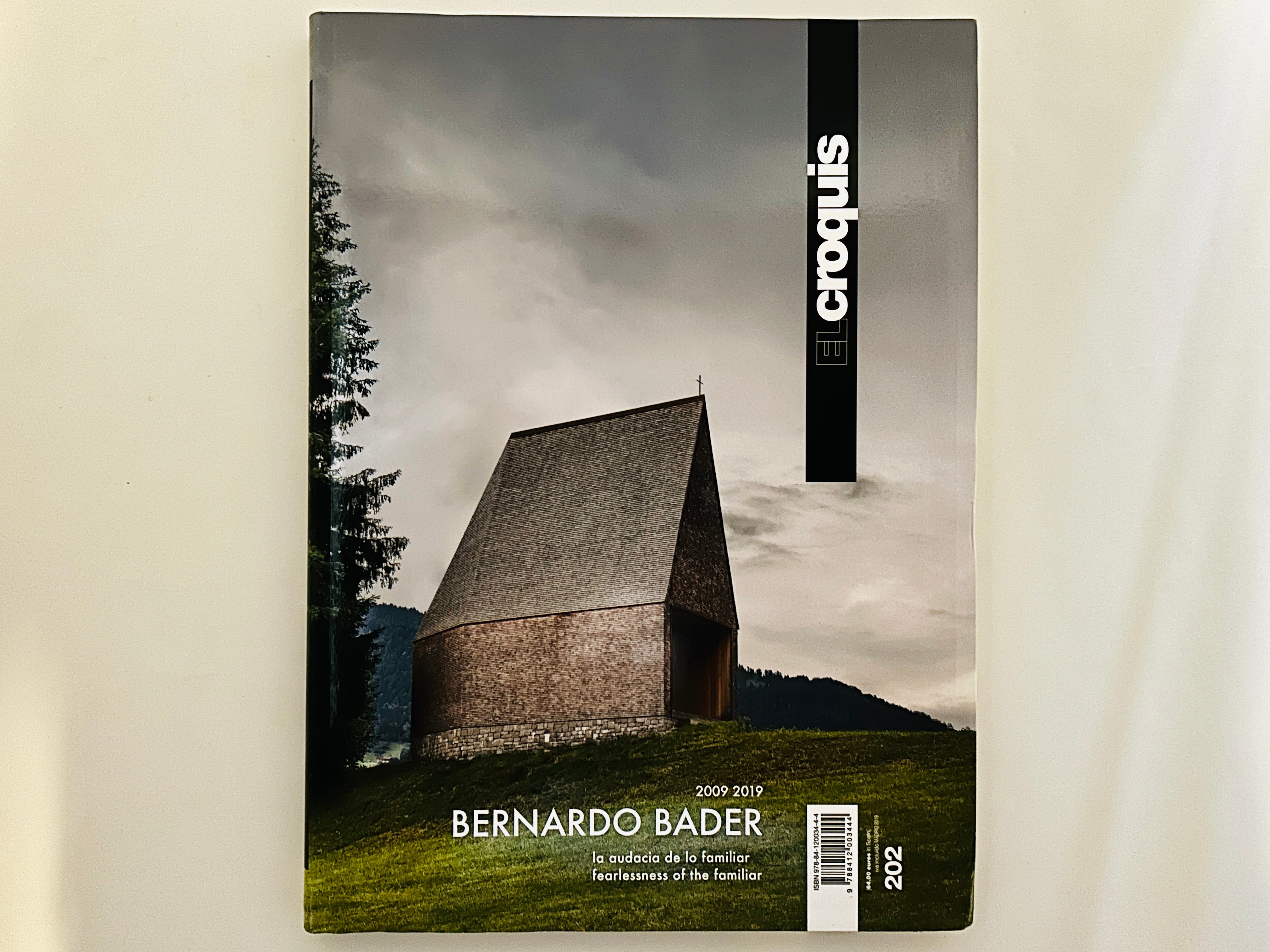 アート・デザイン・音楽 El Croquis 202: Bernardo Bader 2009-2019 original