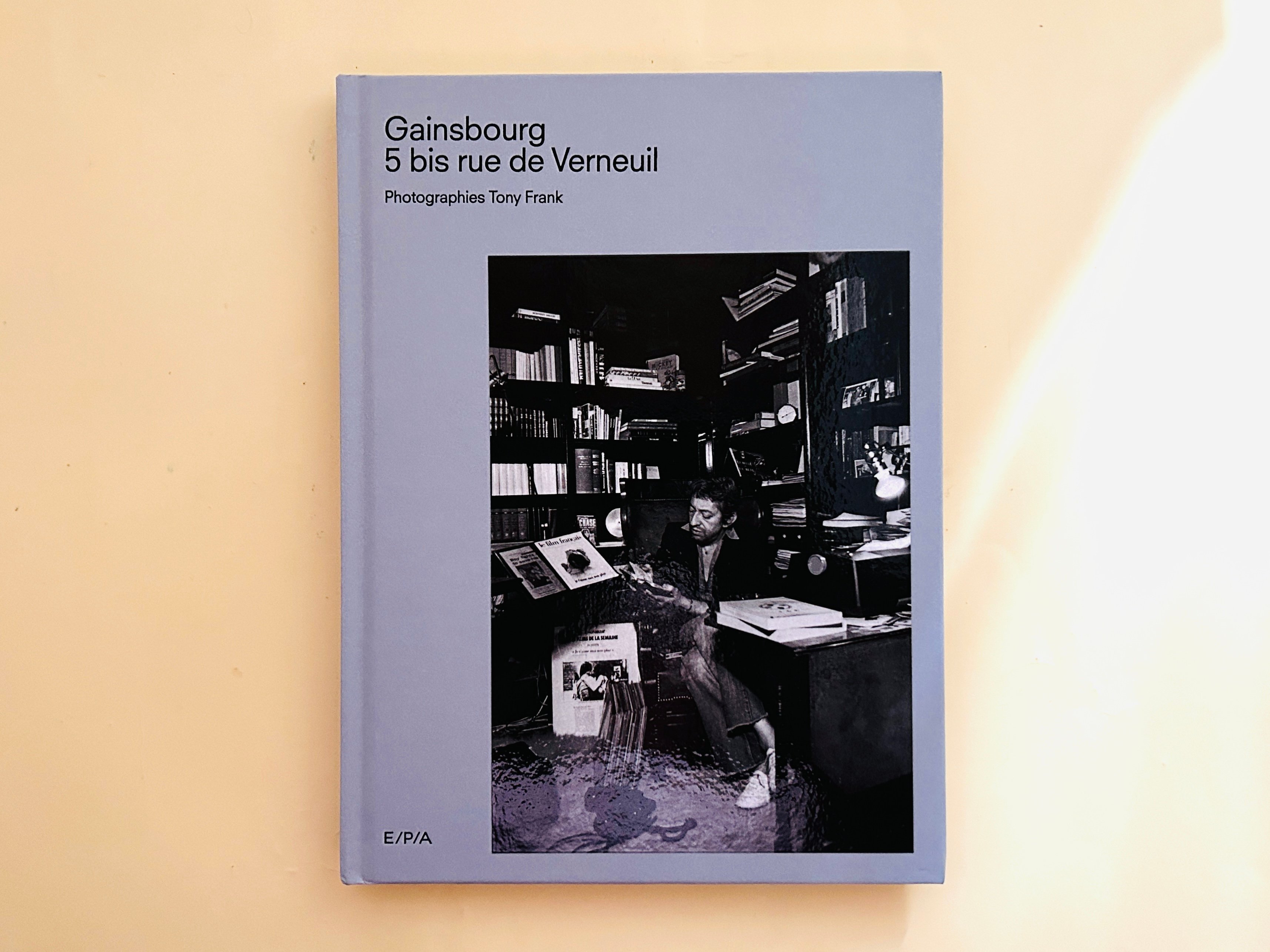 ※裁断済 Gainsbourg 5 bis rue de Verneuil写真集 original