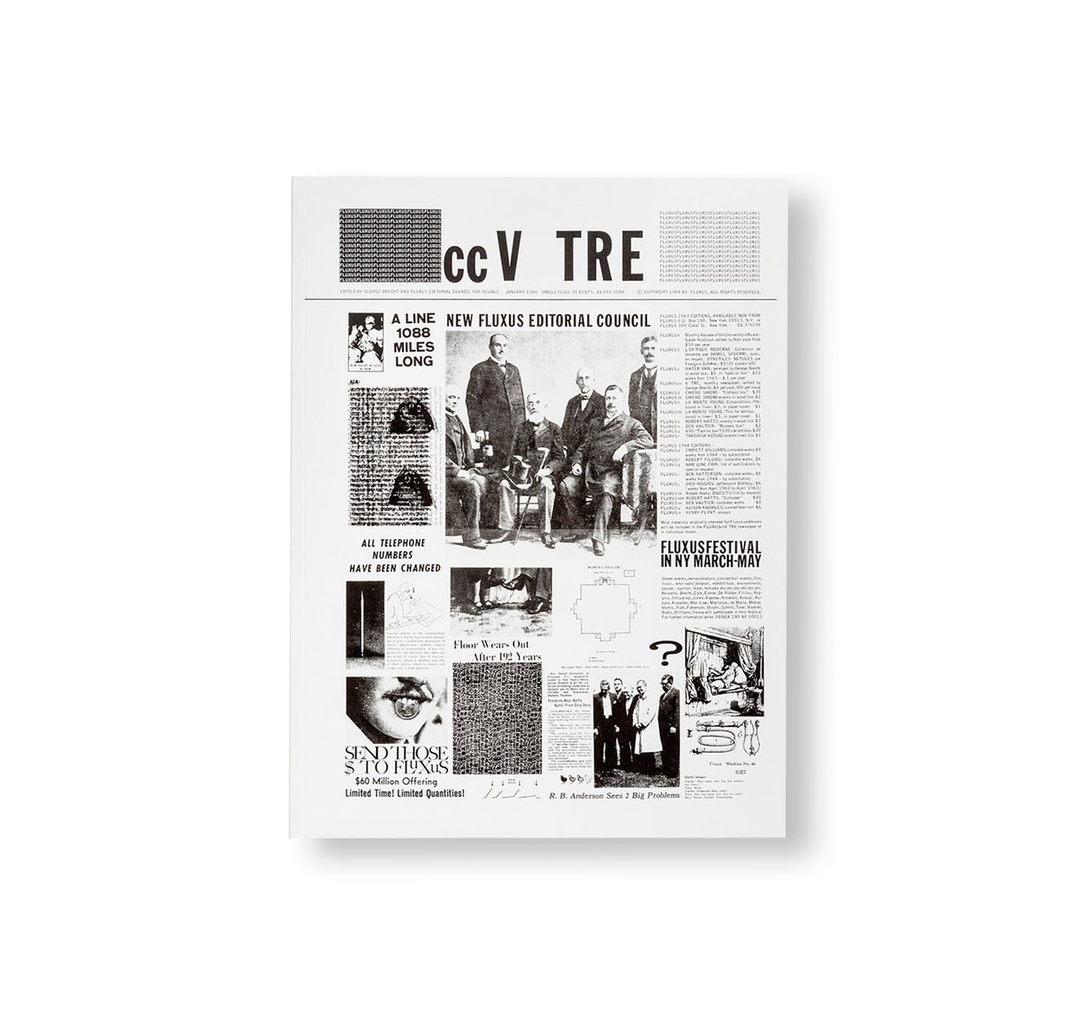 The Fluxus Newspaper | 誠光社 通信販売 The Fluxus Newspaper | 誠光社 通信販売