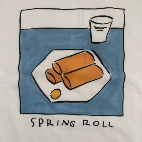 スケラッコ　Tシャツ　SPRING ROLL