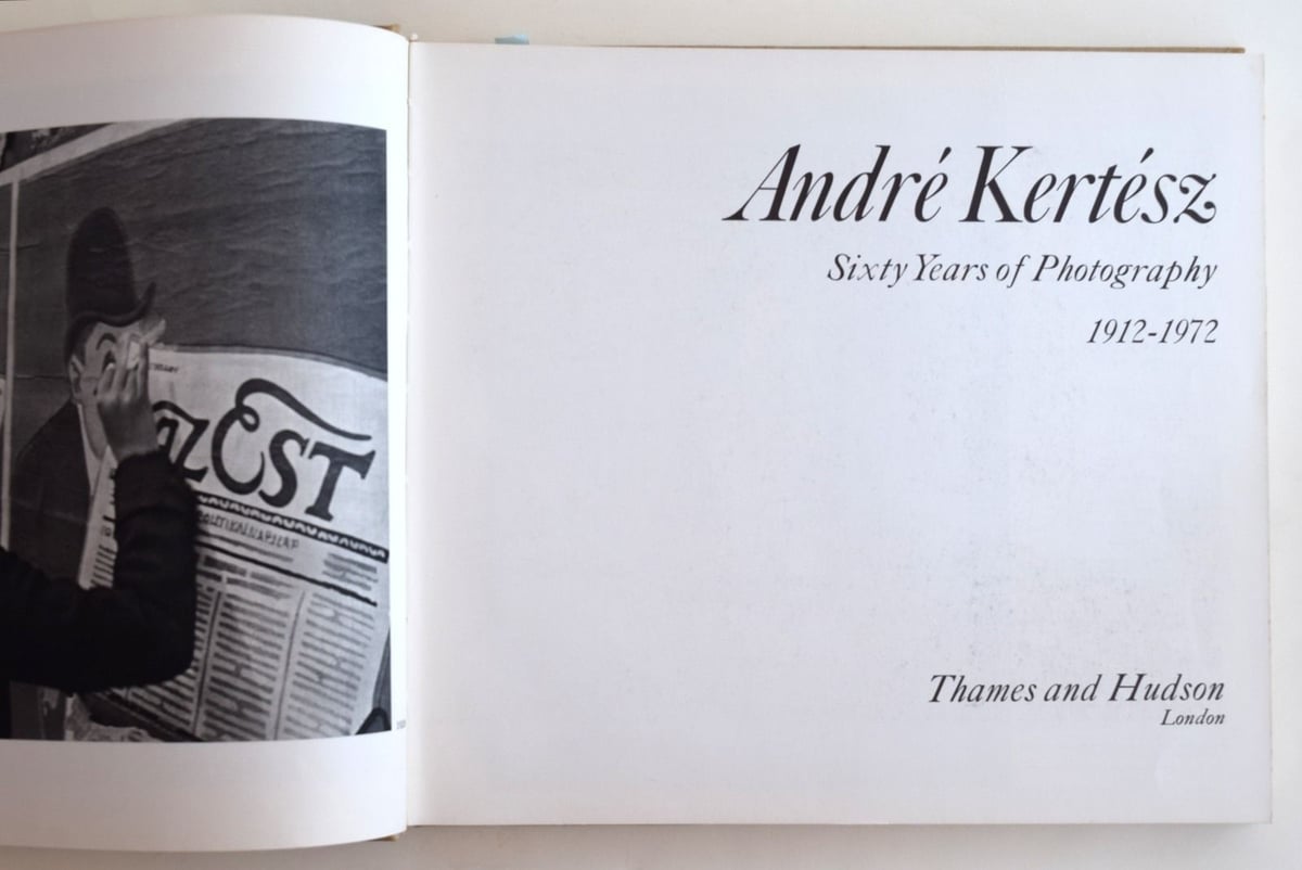 【写真集】KERTESZ ON KERTESZ Kertesz on Kertesz A Self-Portrait Andre Kertesz アンドレ