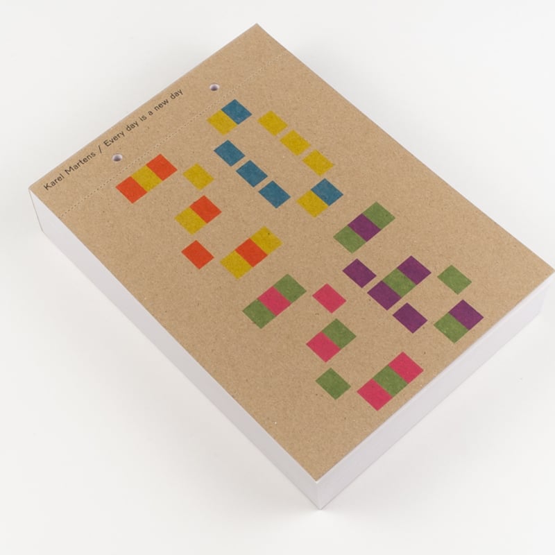 Karel Martens - Calendar 2026 / Every day is a