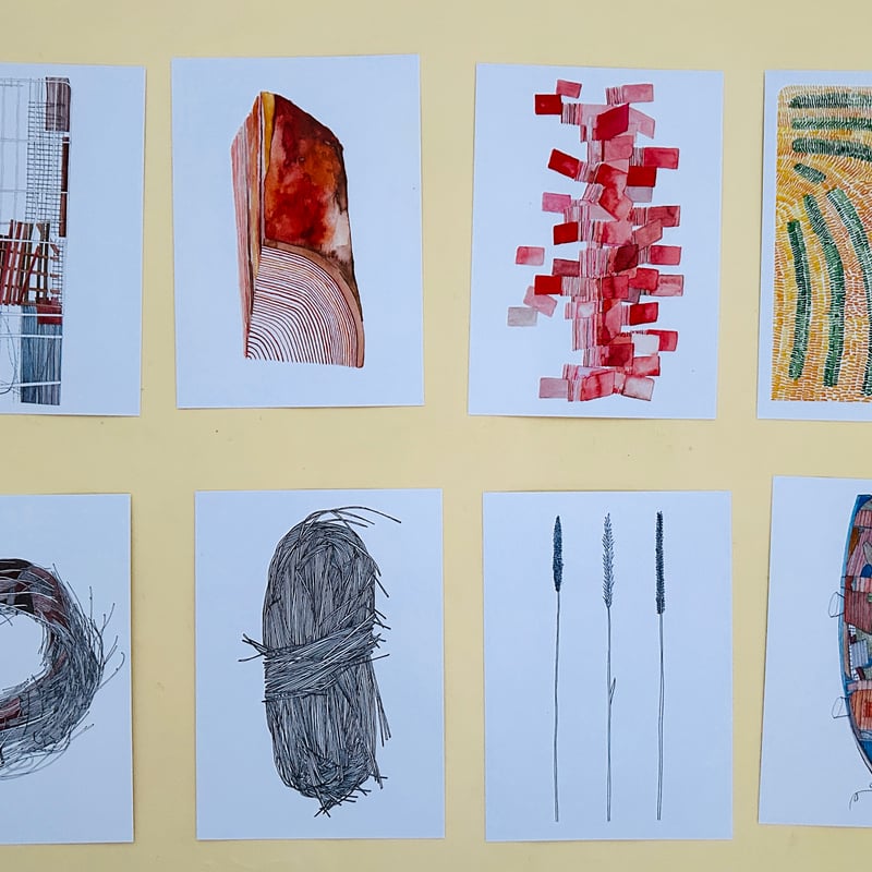 Nigel Peake IN THE WILDS POSTCARD SET | 誠光社 通信販売