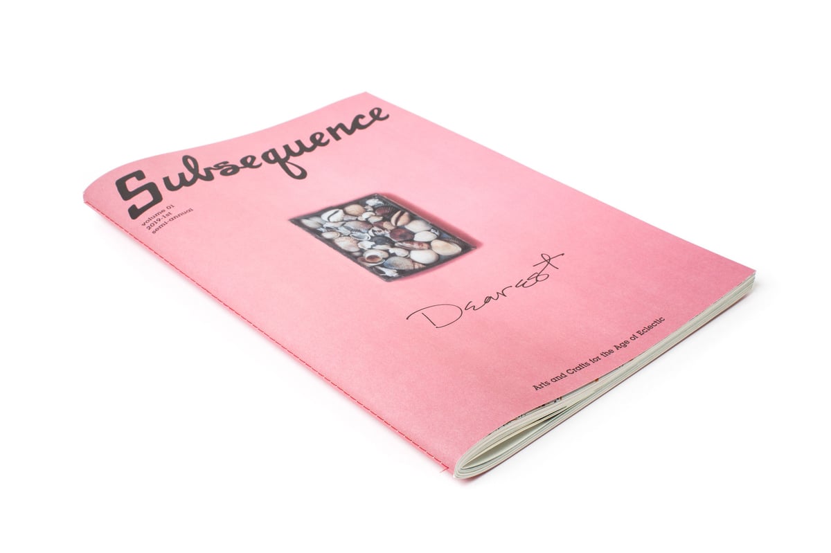 希少 Subsequence Vol. 1-6 創刊号含む Subsequence Magazine Vol.6 | Purveyors