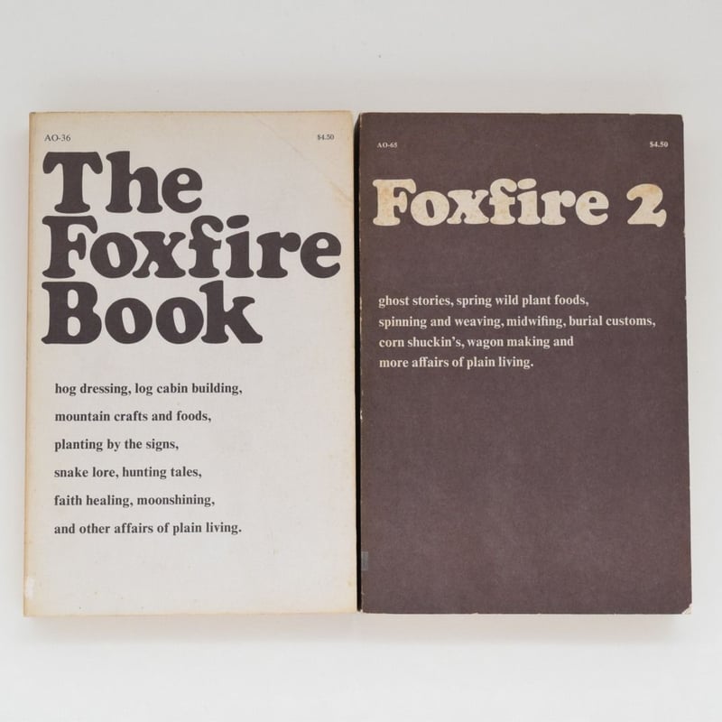 The Foxfire Book 1〜4セット | 誠光社 通信販売