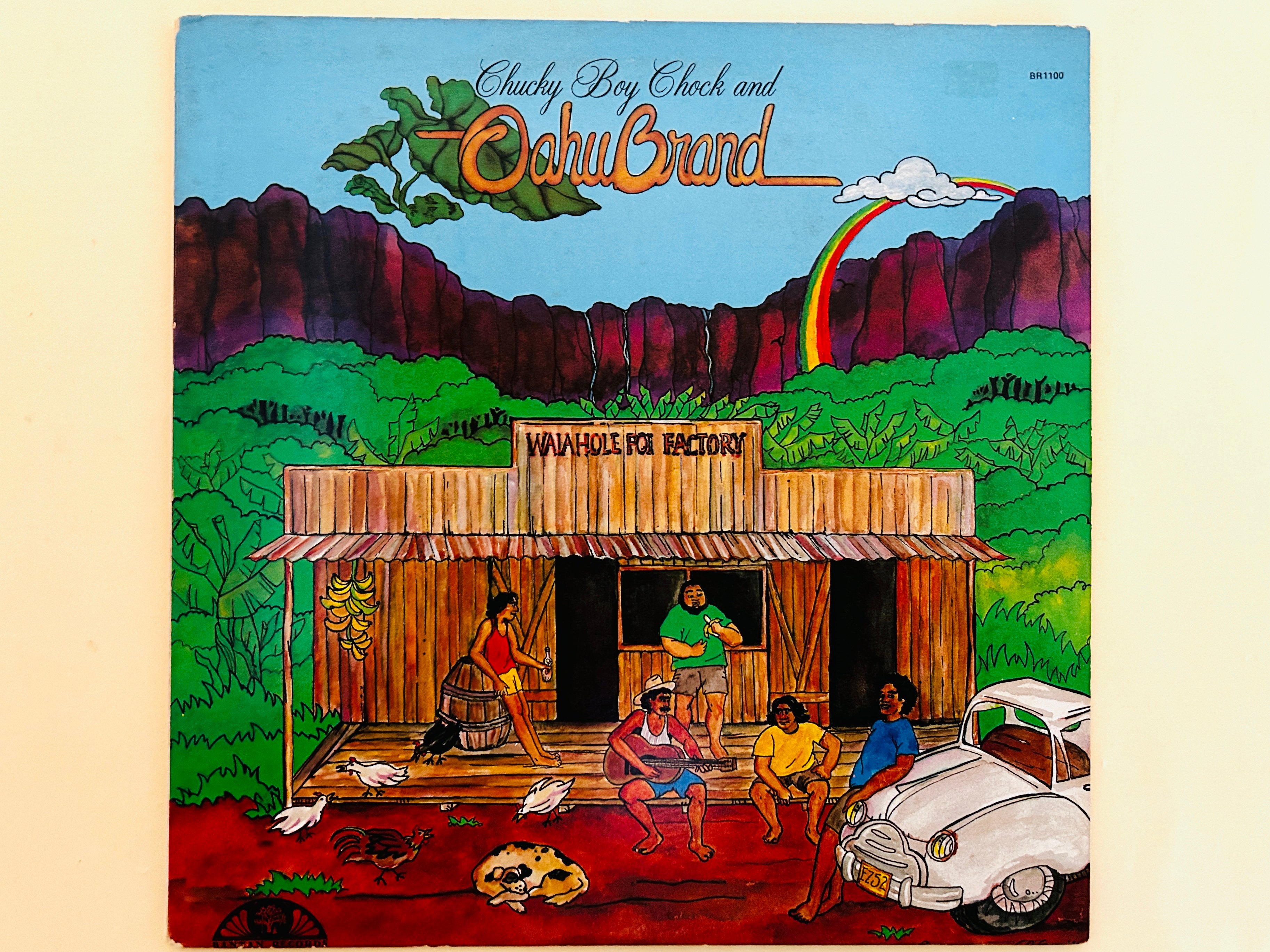 【レコード】Chucky Boy Chock and Oahu Brand original
