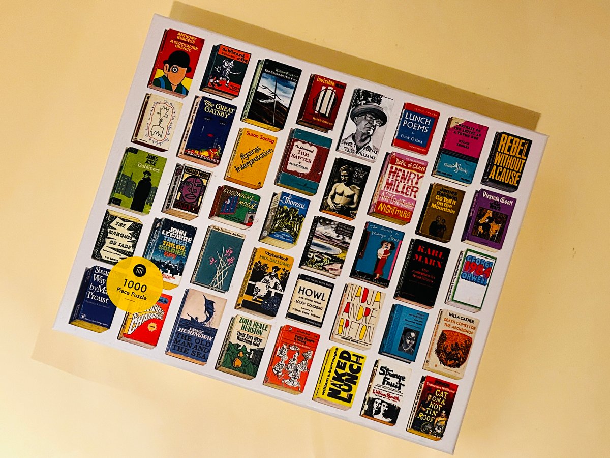 Classic Paperbacks 1000 Piece Puzzle | 誠光社 通信販売 Classic Paperbacks 1000 Piece Puzzle | 誠光社 通信販売