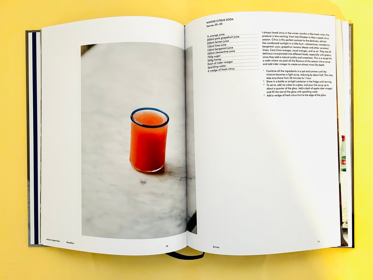 洋書 ATELIER SEPTEMBER A PLACE FOR DAYTIME COOKING / Atelier September - 本 屋 青