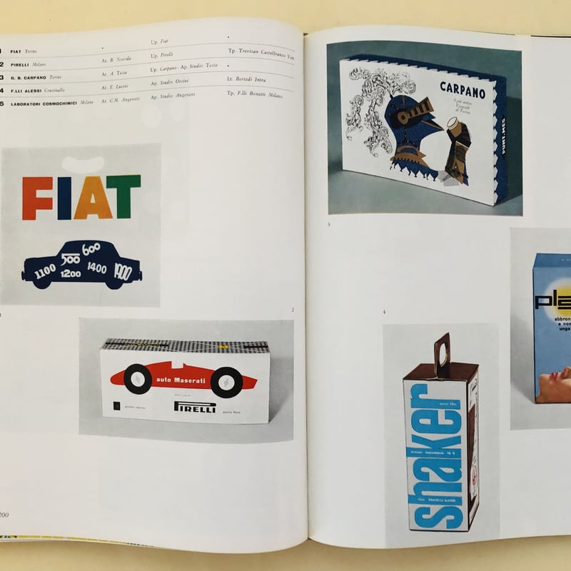 PUBBLICITA IN ITALIA 1958/59 | 誠光社 通信販売