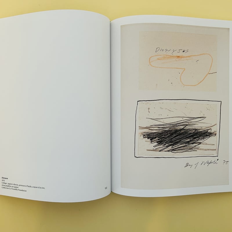 Cy Twombly. Œuvres graphiques (1973-1977) | 誠光社