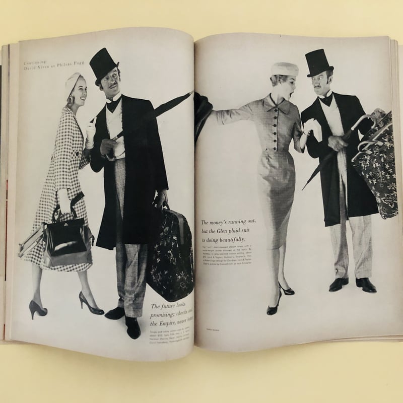 【洋書・希少】ヴィンテージ VOGUE 1956年9月号 VOGUE JAPAN』6月号（5月1日発売）「ザ・ダンディ」をテーマに水原希子
