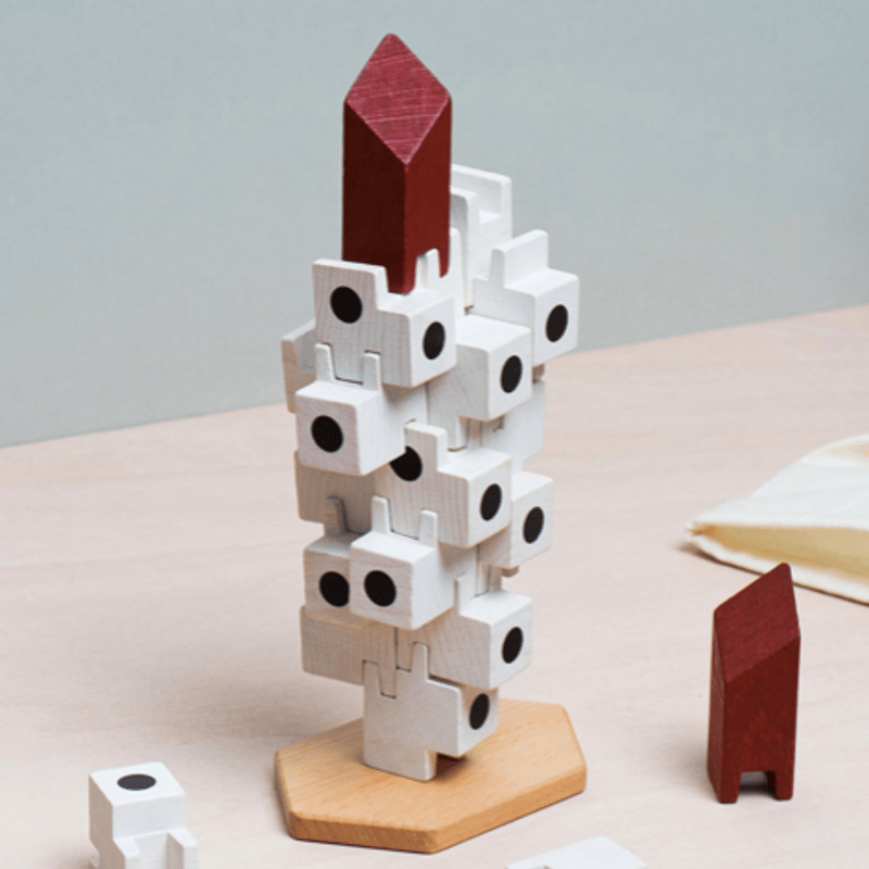 中銀カプセルタワービル 木製ブロックセット Nakagin Capsule 中銀カプセルタワービル 木製ブロックセット Nakagin Capsule
