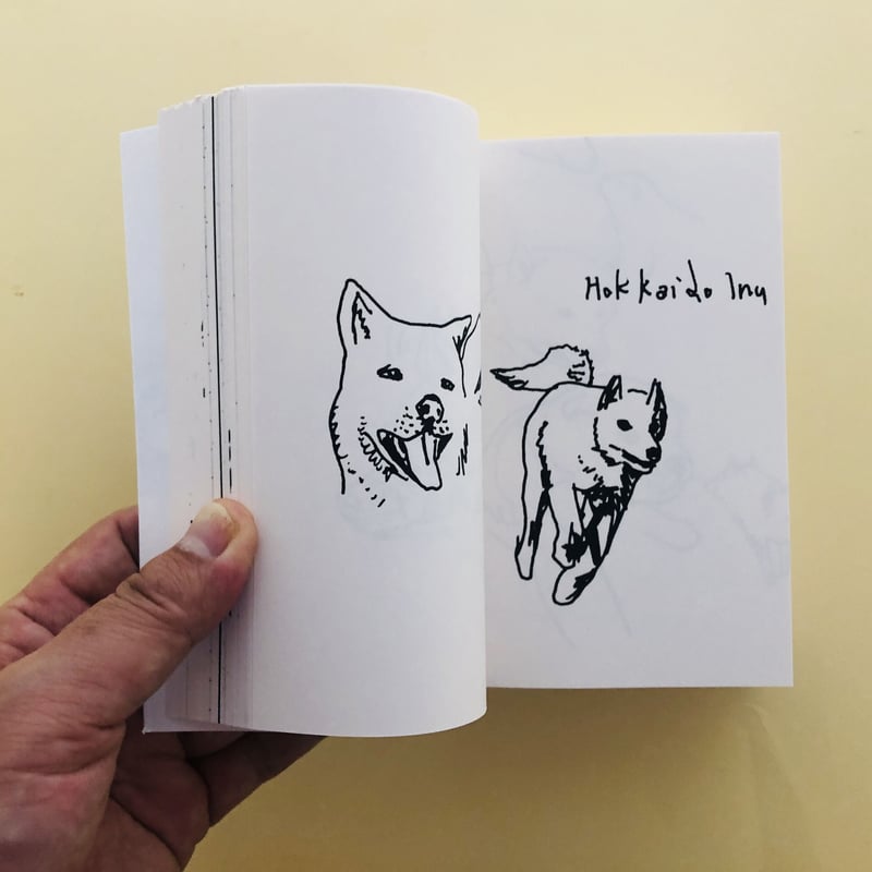 【真作】掛軸　和の情緒あふれる犬の図　愛らしさと静寂　合箱入　P159 伊藤若冲 傑作十四選 百犬図 ひゃっけんず 掛け軸 掛軸 三宝堂