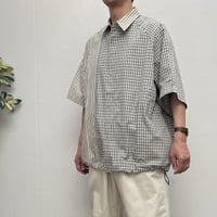 KELEN ケレン　クラシックなチェックとストライプを切り替えたデザインシャツ　BURROUGHS　KLM26HSH1148 CRAZY SHIRT