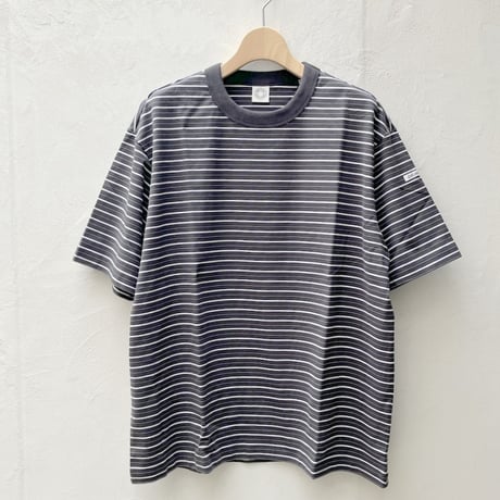 ORCIVAL(オーチバル) クルーネック　マルチボーダー　半袖Tシャツ OR-C0517CCF バインダーネック　プルオーバー