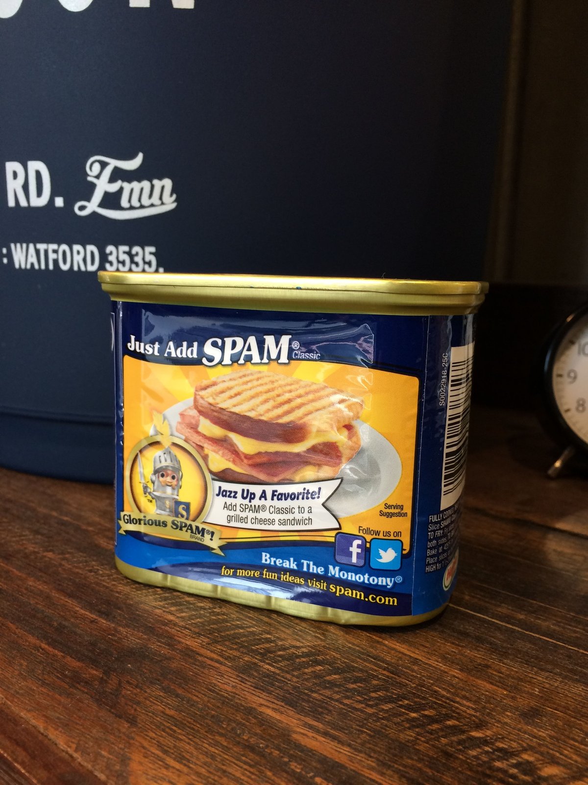 SPAM缶の貯金箱 | MOUNT BLUE