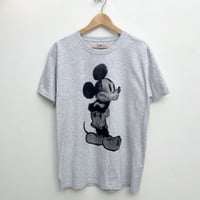 ROCK OFF　ミッキーマウス ユニセックス Tシャツ　 ヴィンテージ　グレー/Lサイズ　MOUSE TS09MC Mickey　グレー