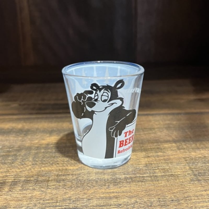 アメリカンヴィンテージ風 アドバタイジング ショットグラス 31853