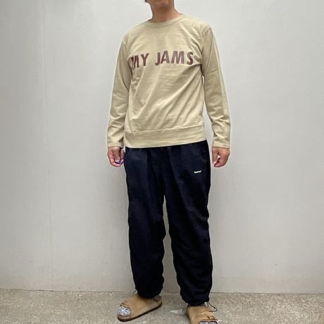 u.m.i sunrise ( ユーエムアイサンライズ) 22Gリサイクルコットン　ガゼット長袖Tシャツ Y-1040B