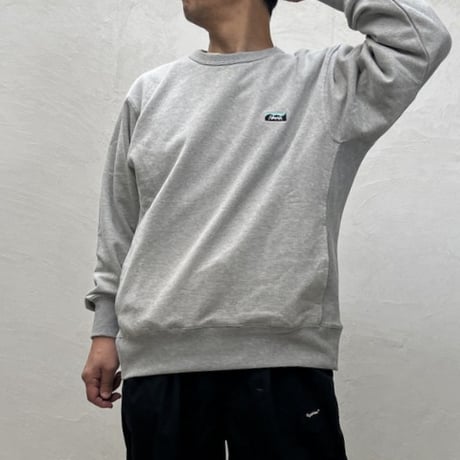 NANGA （ナンガ) エコハイブリッド ミニボックスロゴ エンブロイダリー スウェットシャツ(ユニセックス)  NW2441-1F013