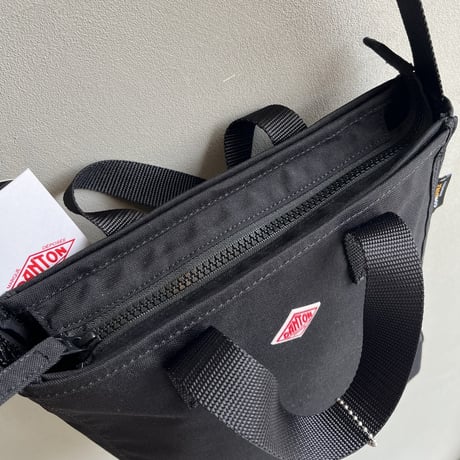 DANTON　2way コーデュラ スクエア トート バッグ ショルダー ポン ヌフ PONT NEUF　ブラック　 ダントン レディース メンズ 女性 男性 ユニセックス