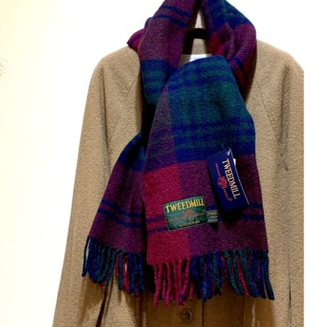 【TWEEDMILL/ツイードミル】タータンチェック Tartan ストール [48183]
