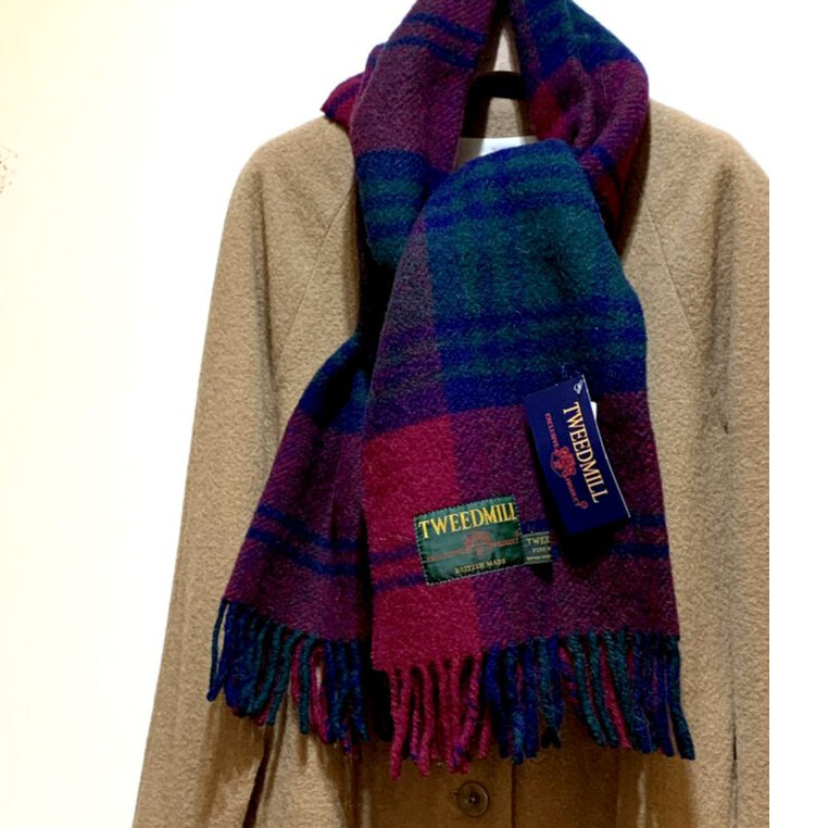 TWEEDMILL/ツイードミル】タータンチェック Tartan ストール