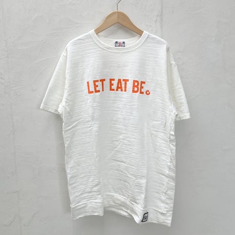 【メンズ】u.m.i sunrise ( ユーエムアイサンライズ) スラブ生地　半袖Tシャツ LET IT BE Y-1098D