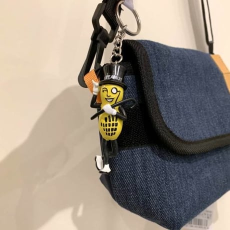 ミスターピーナッツ　PVC キーホルダー　Mr PEANUT　●ポスト投函対象商品